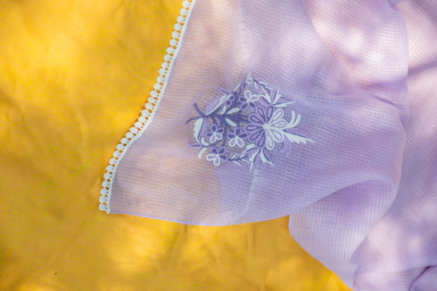 Jahan Hand-embroidered Scarf
